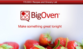 Big Oven iPad Application Design